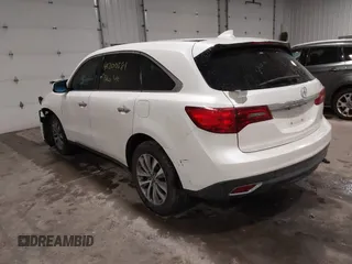 2015 Acura MDX Tech Pkg with VIN 5FRYD4H42FB006235, listed as a IAAI auction lot 41200581 with 159,681 mi miles. Bid and sale history available at carsss.com. Image 3.