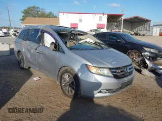 2015 Honda Odyssey Touring Elite with VIN 5FNRL5H97FB029133, listed as a IAAI auction lot 41787383 with Not Provided miles and . Bid and sale history available at DreamBid. Image 1.