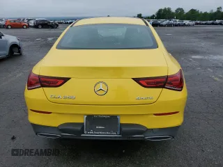 2020 Mercedes-Benz CLA 250 with VIN WDD5J4HB4LN078729, listed as a Copart auction lot 59929165 with 55,785 mi miles and Salvage title. Bid and sale history available at DreamBid. Image 6.
