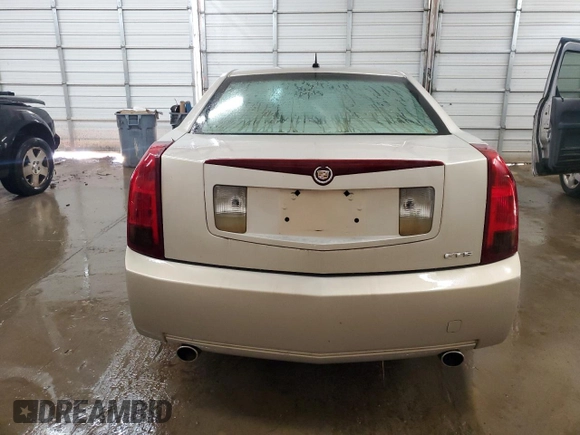 2007 Cadillac CTS with VIN 1G6DP577970198278, listed as a Copart auction lot 74017284 with 0 mi miles and Non Repairable. Bid and sale history available at carsss.com. Image 6.