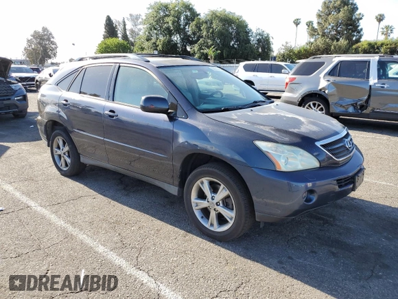 2006 Lexus RX 400h with VIN JTJHW31U562001448, listed as a Copart auction lot 56974445 with 196,038 mi miles and Clean Title. Bid and sale history available at DreamBid. Image 4.