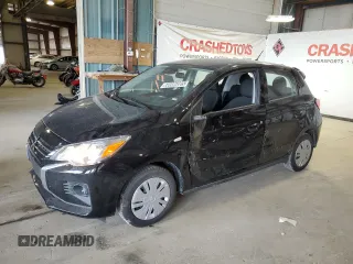2024 Mitsubishi Mirage ES z VIN ML32AUHJ6RH029787, wystawiony jako Copart lot #60886085 z przebiegiem 16 841 mil mil oraz Czysty tytuł • Clean title. Historia ofert i sprzedaży dostępna na DreamBid. Obrazek 1.
