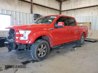 2015 Ford F-150 XL with VIN 1FTEW1CP0FFB78810, listed as a Copart auction lot 45676015 with 150,017 mi miles and Salvage Title. Bid and sale history available at carsss.com. Image 1.