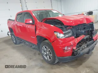 2016 Chevrolet Colorado 4WD Z71 with VIN 1GCGTDE38G1119127, listed as a IAAI auction lot 41865648 with 75,828 mi miles. Bid and sale history available at carsss.com. Image 1.
