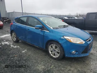 2012 Ford Focus SEL with VIN 1FAHP3M26CL350544, listed as a Copart auction lot 49607145 with 379,792 mi miles and Salvage Title. Bid and sale history available at carsss.com. Image 4.