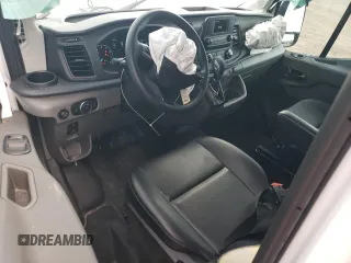 2023 Ford Transit Cargo with VIN 1FTBR1C87PKC03942, listed as a Copart auction lot 70333594 with 13,362 mi miles and Salvage Title. Bid and sale history available at DreamBid. Image 8.