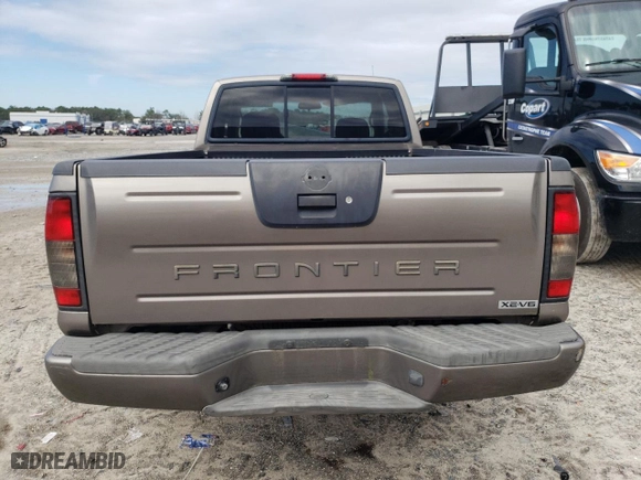 2004 Nissan Frontier 2WD XE Desert Runner with VIN 1N6ED26T44C404329, listed as a Copart auction lot 46780245 with 0 mi miles and Salvage Title. Bid and sale history available at carsss.com. Image 6.