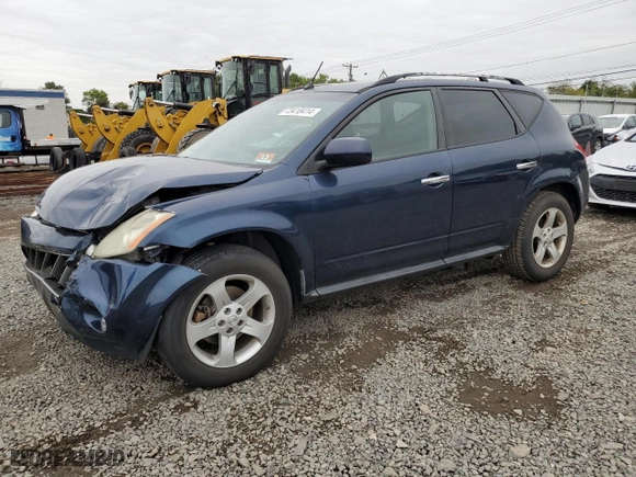 2003 Nissan Murano SL with VIN JN8AZ08W33W222525, listed as a Copart auction lot 73418414 with 99,609 mi miles and Salvage Title. Bid and sale history available at carsss.com. Image 1.