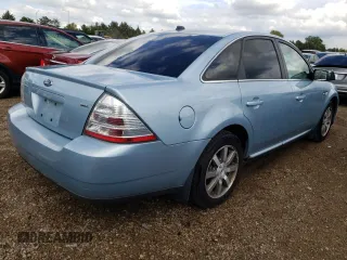 2008 Ford Taurus SEL with VIN 1FAHP24W98G126522, listed as a Copart auction lot 69154734 with 0 mi miles and Salvage Title. Bid and sale history available at carsss.com. Image 3.