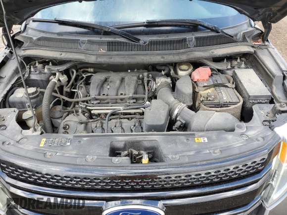 2015 Ford Utility Police Interceptor with VIN 1FM5K8AR9FGB61356, listed as a Copart auction lot 53762895 with 163,215 mi miles and Clean Title. Bid and sale history available at carsss.com. Image 12.
