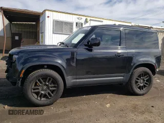 2023 Land Rover Defender S with VIN SALEJ6EX0P2173858, listed as a Copart auction lot 52773365 with 30,768 mi miles and Salvage title. Bid and sale history available at DreamBid. Image 1.