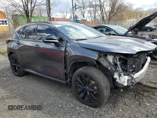 2024 Lexus NX with VIN 2T2KGCEZ7RC047487, listed as a Copart auction lot 53423975 with 9,730 mi miles and Salvage Title. Bid and sale history available at carsss.com. Image 4.