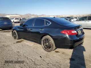 2013 Infiniti M37 with VIN JN1BY1AP9DM511467, listed as a Copart auction lot 73783654 with 220,554 mi miles and Salvage Title. Bid and sale history available at carsss.com. Image 2.
