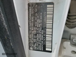 2005 BMW X5 3.0i with VIN 5UXFA13575LU46719, listed as a Copart auction lot 53443085 with 126,041 mi miles and Salvage Title. Bid and sale history available at carsss.com. Image 12.