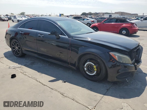 2016 Mercedes-Benz CLS with VIN WDDLJ6FB8GA180795, listed as a Copart auction lot 68629354 with 0 mi miles and Clean Title. Bid and sale history available at carsss.com. Image 4.