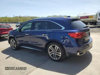 2018 Acura MDX Advance with VIN 5J8YD4H8XJL004325, listed as a Copart auction lot 55131815 with 63,306 mi miles and Salvage title. Bid and sale history available at DreamBid. Image 2.
