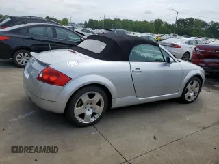 2001 Audi TT with VIN TRUUT28N211039324, listed as a Copart auction lot 64186964 with 142,612 mi miles and Clean Title. Bid and sale history available at carsss.com. Image 3.