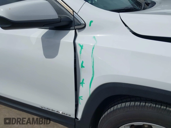 2022 GMC Terrain SLE z VIN 3GKALMEV7NL301774, wystawiony jako IAAI lot #42734720 z przebiegiem 48 012 mil mil oraz . Historia ofert i sprzedaży dostępna na DreamBid. Obrazek 18.
