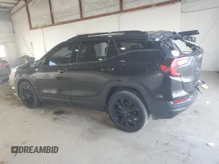 2022 GMC Terrain SLT with VIN 3GKALPEV8NL249461, listed as a Copart auction lot 58005375 with 26,754 mi miles and Salvage title. Bid and sale history available at DreamBid. Image 2.