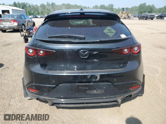 2022 Mazda 3 Premium with VIN JM1BPAML0N1517945, listed as a Copart auction lot 63263285 with 48,889 mi miles and Clean title. Bid and sale history available at DreamBid. Image 6.