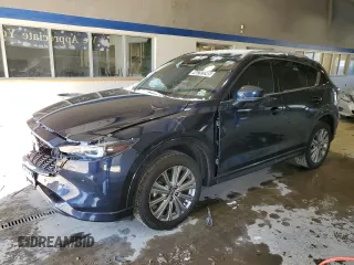 2023 Mazda CX-5 Signature with VIN JM3KFBXY0P0110949, listed as a Copart auction lot 46293245 with 47,081 mi miles and Clean Title. Bid and sale history available at carsss.com. Image 1.
