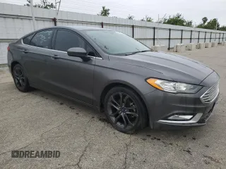 2018 Ford Fusion SE with VIN 3FA6P0HD0JR205323, listed as a Copart auction lot 54343255 with 124,420 mi miles and Clean Title. Bid and sale history available at carsss.com. Image 4.