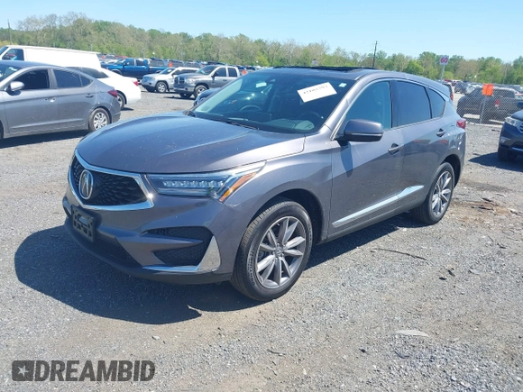 2020 Acura RDX Technology with VIN 5J8TC2H54LL019140, listed as a IAAI auction lot 42102793 with 56,519 mi miles and . Bid and sale history available at DreamBid. Image 17.