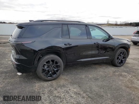 2024 Chevrolet Traverse AWD RS with VIN 1GNEVLKS5RJ141507, listed as a Copart auction lot 80183974 with 14,219 mi miles and Clean Title. Bid and sale history available at carsss.com. Image 3.