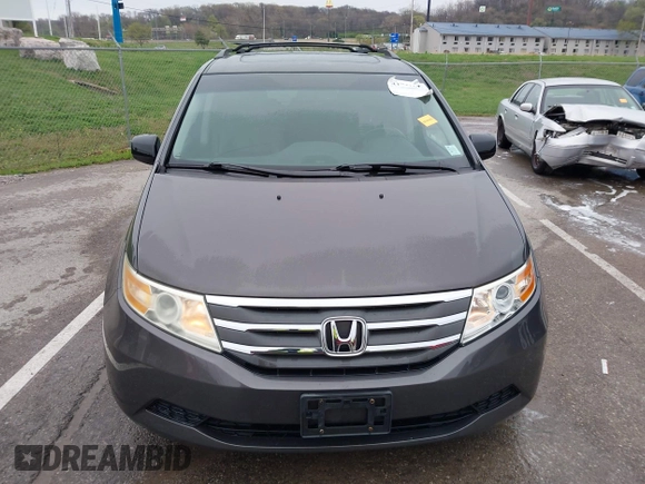 2012 Honda Odyssey EX-L with VIN 5FNRL5H6XCB032366, listed as a IAAI auction lot 41943625 with 73,236 mi miles and . Bid and sale history available at carsss.com. Image 12.