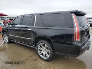 2015 Cadillac Escalade ESV Premium z VIN 1GYS4JKJ7FR186790, wystawiony jako Copart lot #86698614 z przebiegiem 119 050 mil mil oraz Czysty tytuł • Clean title. Historia ofert i sprzedaży dostępna na DreamBid. Obrazek 2.