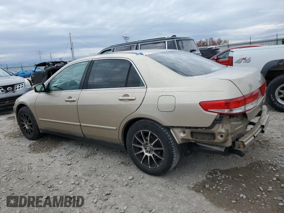 2004 Honda Accord LX z VIN 1HGCM663X4A102798, wystawiony jako Copart lot #55379485 z przebiegiem Nie podano mil oraz Szkoda całkowita • Salvage title. Historia ofert i sprzedaży dostępna na DreamBid. Obrazek 2.