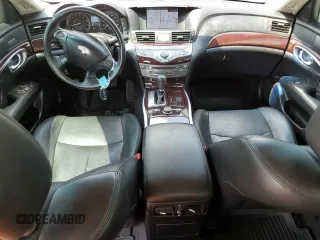 2011 Infiniti M with VIN JN1BY1AP8BM325853, listed as a Copart auction lot 67599954 with 158,303 mi miles and Salvage Title. Bid and sale history available at DreamBid. Image 8.