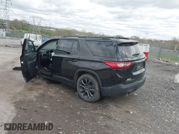 2020 Chevrolet Traverse RS with VIN 1GNEVJKW3LJ311362, listed as a IAAI auction lot 42022527 with 54,595 mi miles and . Bid and sale history available at DreamBid. Image 3.