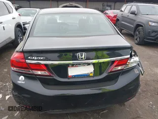 2015 Honda Civic Sedan LX with VIN 19XFB2F54FE057949, listed as a IAAI auction lot 41990069 with 174,000 mi miles. Bid and sale history available at carsss.com. Image 16.