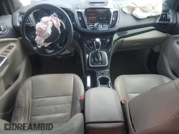 2014 Ford Escape Titanium with VIN 1FMCU0JX7EUA66831, listed as a Copart auction lot 51574815 with 204,150 mi miles and Salvage Title. Bid and sale history available at carsss.com. Image 8.