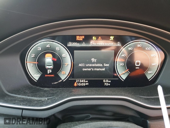 2024 Audi A4 S line Premium Plus z VIN WAUEAAF41RN009256, wystawiony jako Copart lot #60263255 z przebiegiem 21 345 mil mil oraz Czysty tytuł • Clean title. Historia ofert i sprzedaży dostępna na DreamBid. Obrazek 9.
