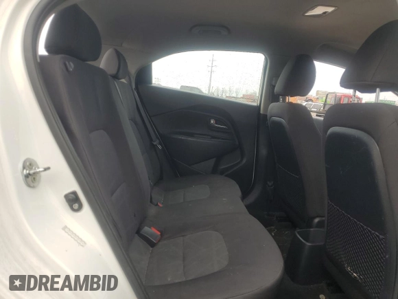 2015 Kia Rio LX with VIN KNADM5A33F6516514, listed as a Copart auction lot 88876485 with 105,591 mi miles and Salvage Title. Bid and sale history available at carsss.com. Image 10.