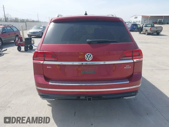 2018 Volkswagen Atlas SEL with VIN 1V2RR2CAXJC589120, listed as a IAAI auction lot 41775608 with 101,170 mi miles and . Bid and sale history available at DreamBid. Image 16.