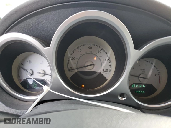 2008 Chrysler Sebring Limited with VIN 1C3LC66KX8N218188, listed as a Copart auction lot 72017204 with 79,379 mi miles and Salvage title. Bid and sale history available at DreamBid. Image 9.