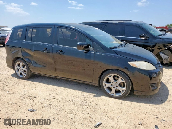 2010 Mazda 5 Sport z VIN JM1CR2W36A0375490, wystawiony jako Copart lot #59781495 z przebiegiem 210 922 mil mil oraz Szkoda całkowita • Salvage title. Historia ofert i sprzedaży dostępna na DreamBid. Obrazek 4.