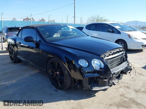 2016 Bentley Continental GT V8 with VIN SCBGT3ZA4GC054383, listed as a IAAI auction lot 41760961 with 21,618 mi miles and . Bid and sale history available at DreamBid. Image 1.