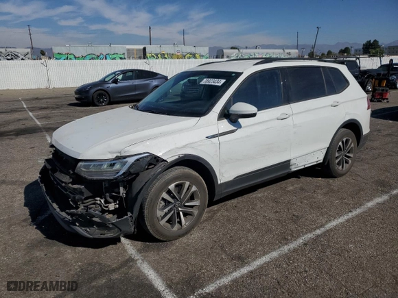 2022 Volkswagen Tiguan S with VIN 3VV1B7AX1NM071684, listed as a Copart auction lot 78923434 with 50,545 mi miles and Salvage Title. Bid and sale history available at carsss.com. Image 1.