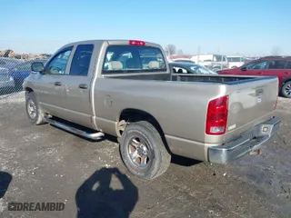 2005 Dodge Ram 1500 SLT with VIN 1D7HA18N15S152537, listed as a IAAI auction lot 41400864 with 137,931 mi miles. Bid and sale history available at carsss.com. Image 3.