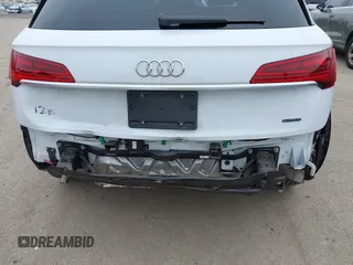 2023 Audi Q5 S line Premium with VIN WA1GAAFY9P2135453, listed as a IAAI auction lot 42030044 with 27,690 mi miles and . Bid and sale history available at DreamBid. Image 6.
