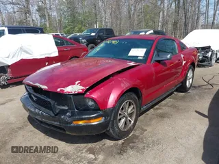 2005 Ford Mustang Deluxe with VIN 1ZVFT80NX55119984, listed as a IAAI auction lot 41921403 with 243,278 mi miles and . Bid and sale history available at DreamBid. Image 6.