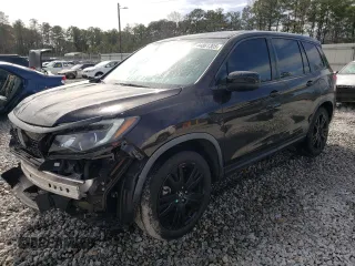 2019 Honda Passport Sport with VIN 5FNYF7H24KB009546, listed as a Copart auction lot 44861305 with 28,609 mi miles and Salvage Title. Bid and sale history available at carsss.com. Image 1.