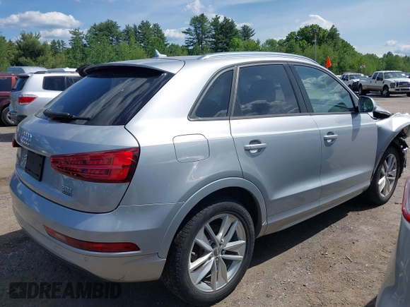2018 Audi Q3 Premium with VIN WA1ECCFS0JR022112, listed as a IAAI auction lot 42356014 with 56,671 mi miles and . Bid and sale history available at DreamBid. Image 13.