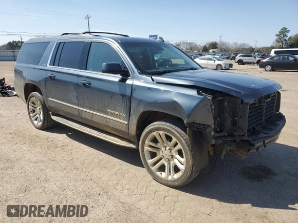 2019 GMC Yukon XL SLT with VIN 1GKS1GKC1KR130314, listed as a Copart auction lot 48037435 with 152,870 mi miles and Salvage Title. Bid and sale history available at carsss.com. Image 4.