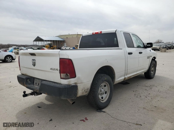 2013 Ram 1500 Tradesman with VIN 1C6RR7FT4DS527502, listed as a Copart auction lot 49589755 with 257,902 mi miles and Salvage Title. Bid and sale history available at carsss.com. Image 3.