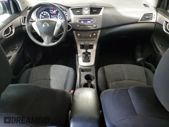 2014 Nissan Sentra SV with VIN 3N1AB7AP6EY200920, listed as a Copart auction lot 62822345 with 49,709 mi miles and Salvage title. Bid and sale history available at DreamBid. Image 8.